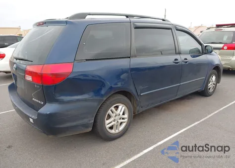 2004 Toyota Sienna Le z USA, uszkodzony, nr VIN 5TDZA23C54S194162